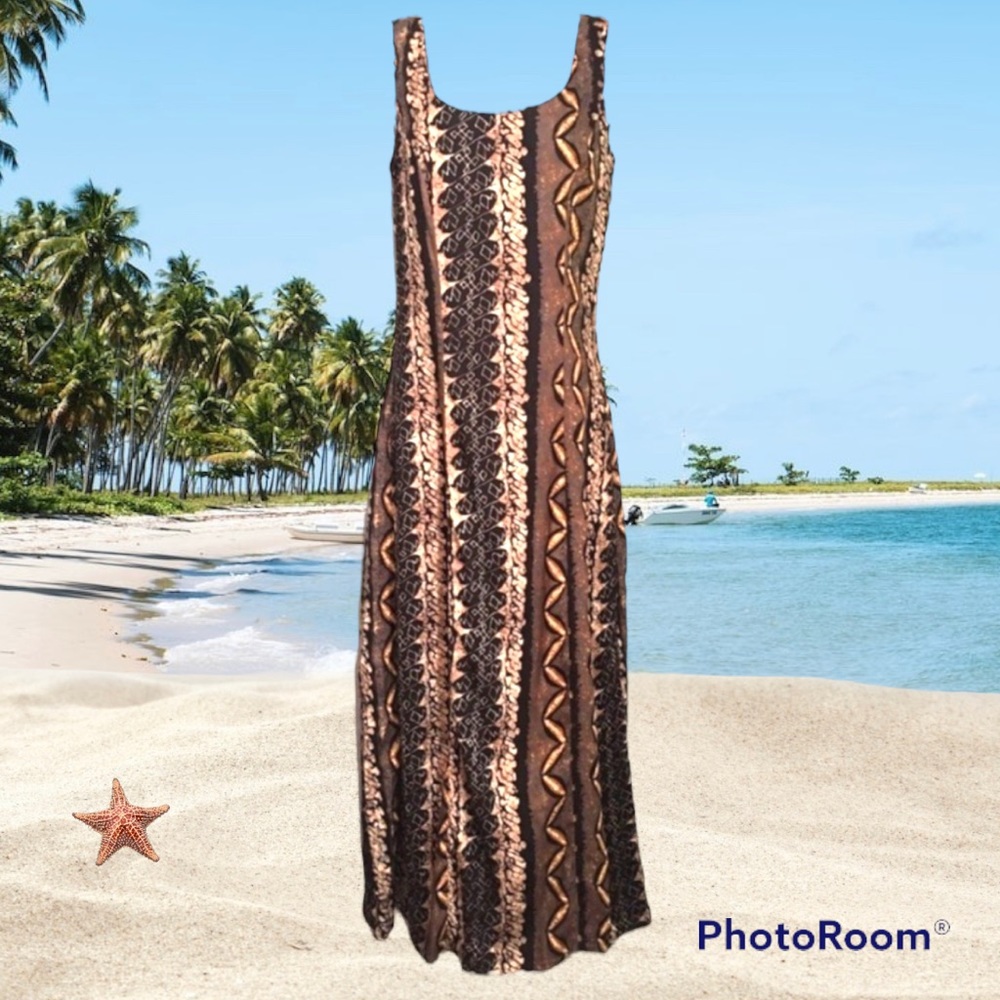 Vintage Charlotte Russe Tribal Print Maxi
